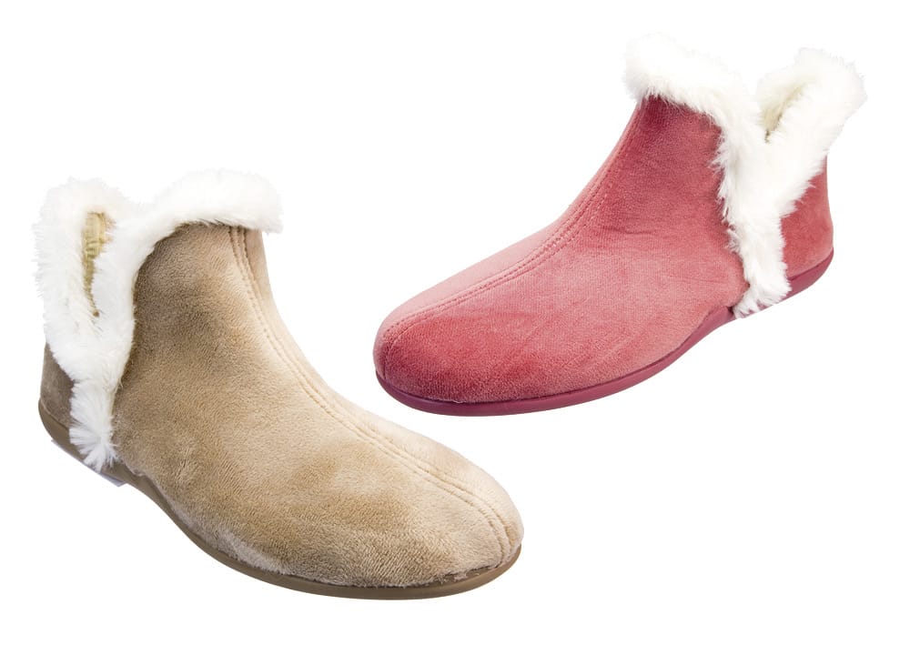 Fleece slippers online womens