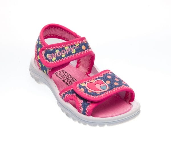 SNOOPY GIRL CANVAS SANDAL 2216412 Snoopy Sandals